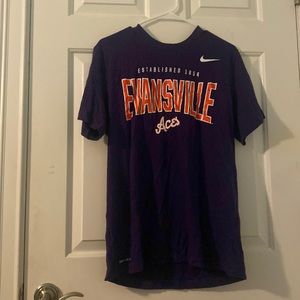 University of Evansville tee